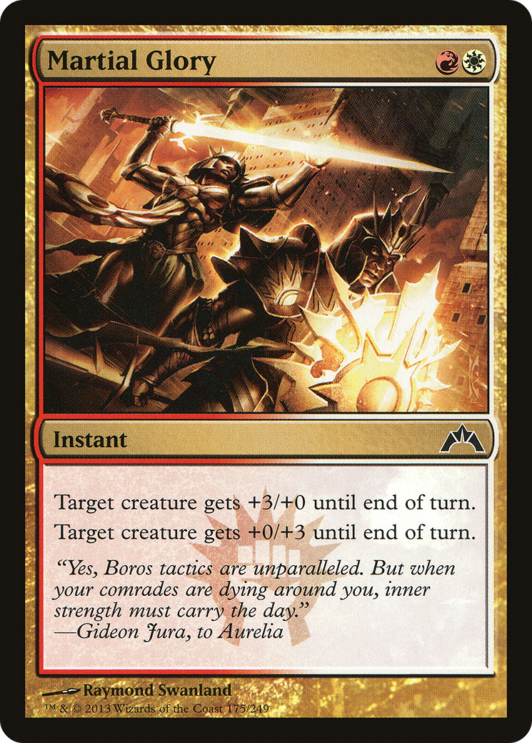 Martial Glory (GTC-175) (Foil)