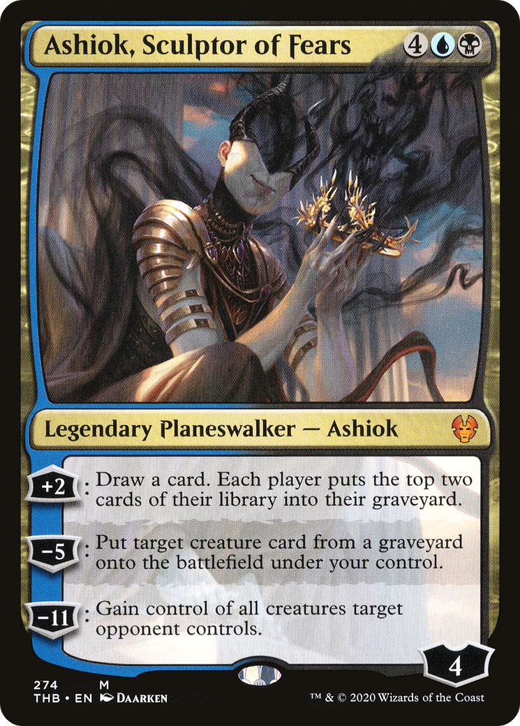 Ashiok, Sculptor of Fears (THB-274) (Foil)