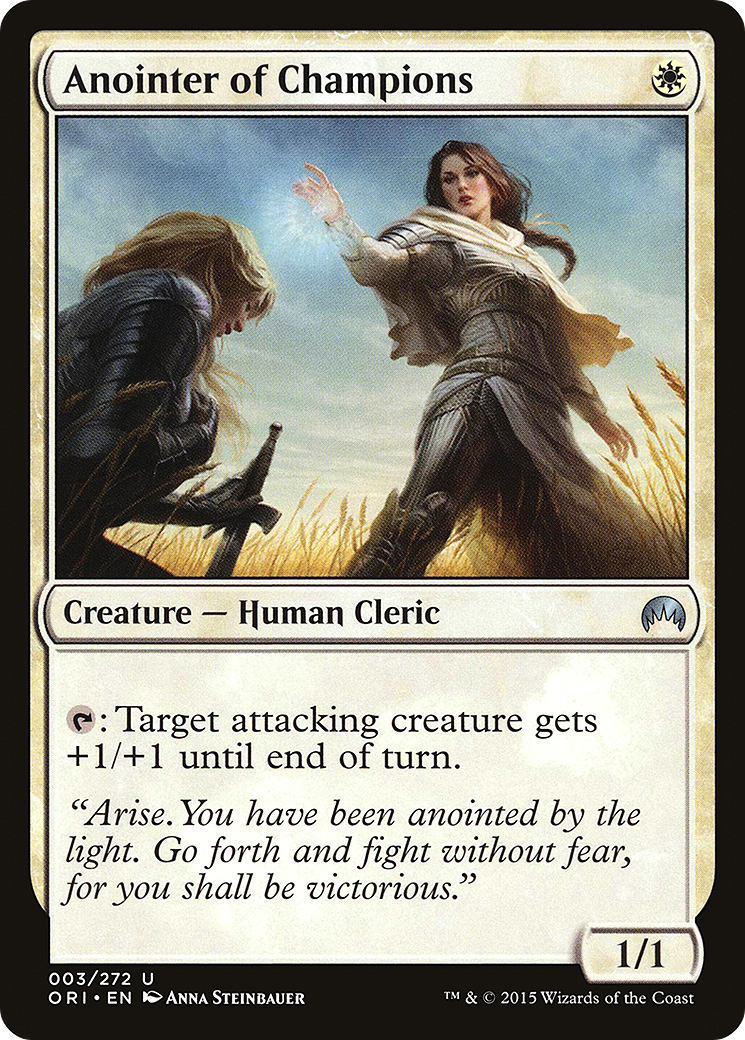 Anointer of Champions (ORI-003) (Foil)