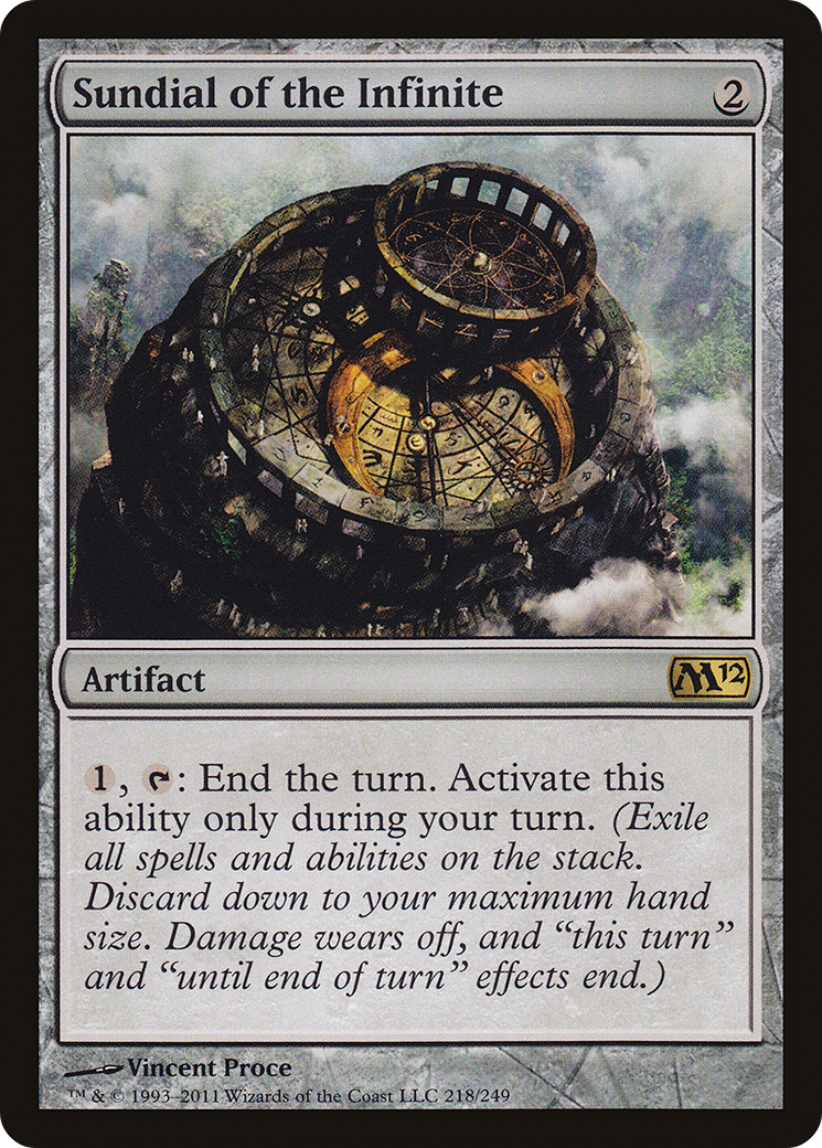 Sundial of the Infinite (M12-218) (Foil)