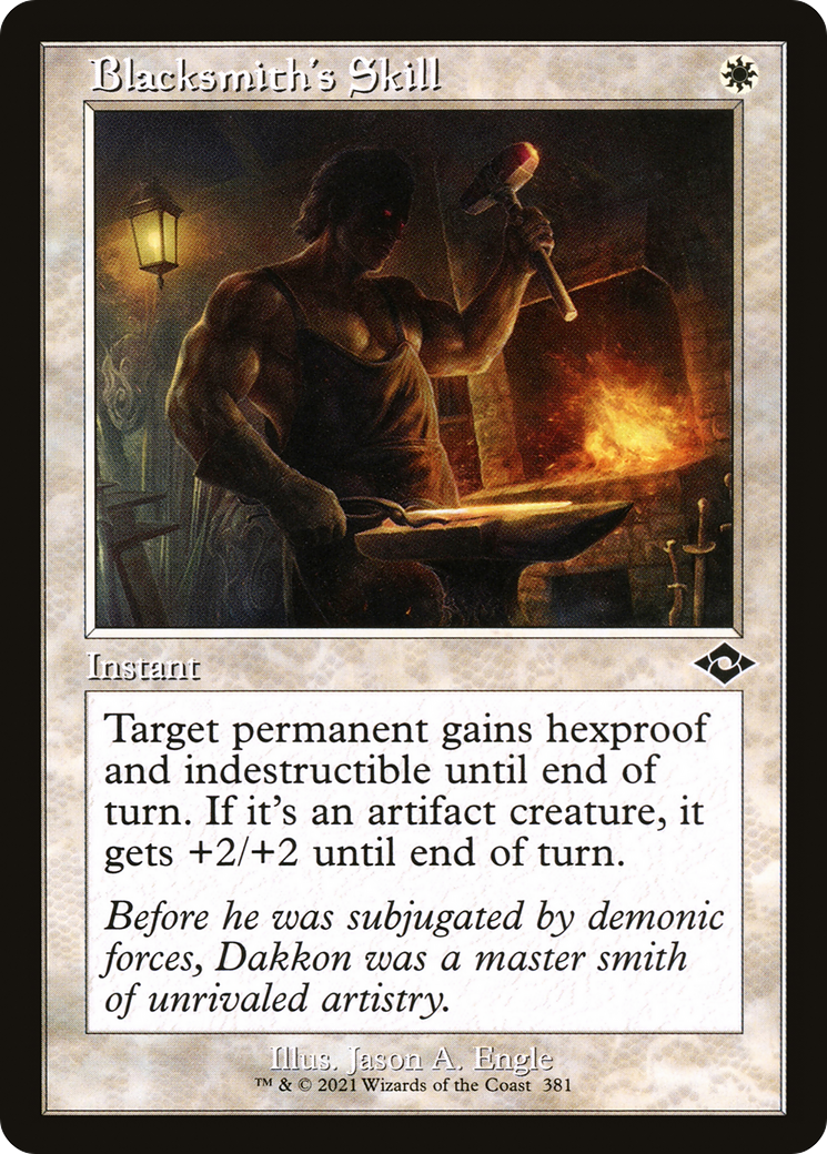Blacksmith's Skill (MH2-381) (Etched Foil)