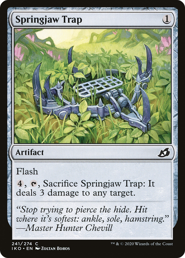 Springjaw Trap (IKO-241) (Foil)