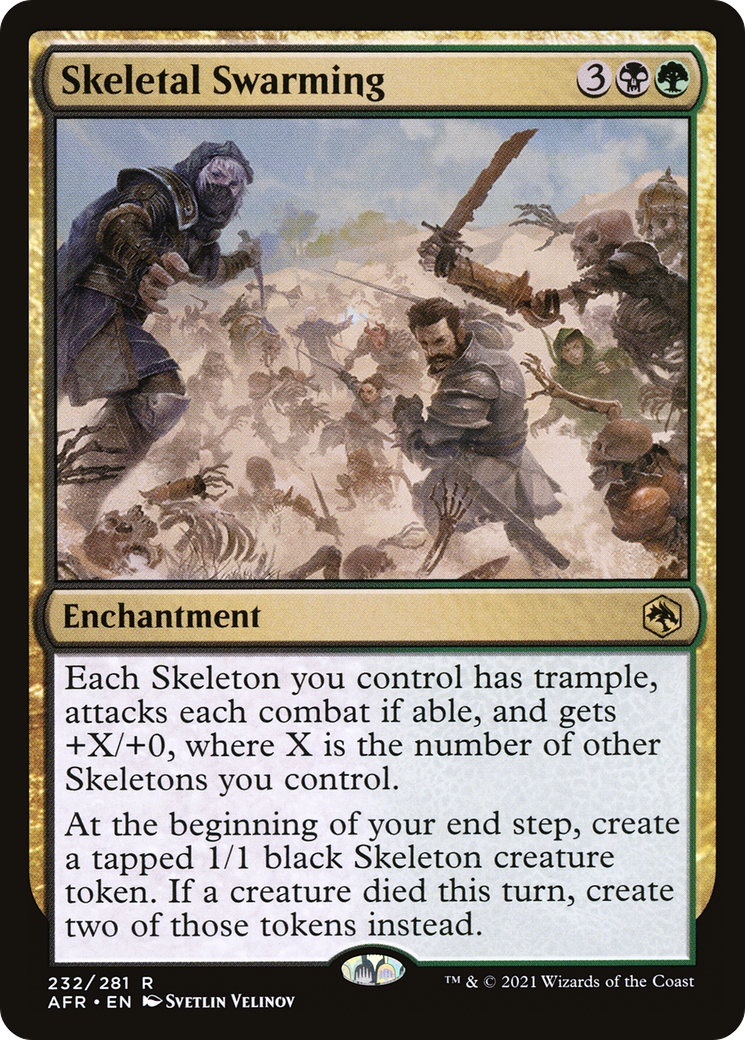 Skeletal Swarming (AFR-232)