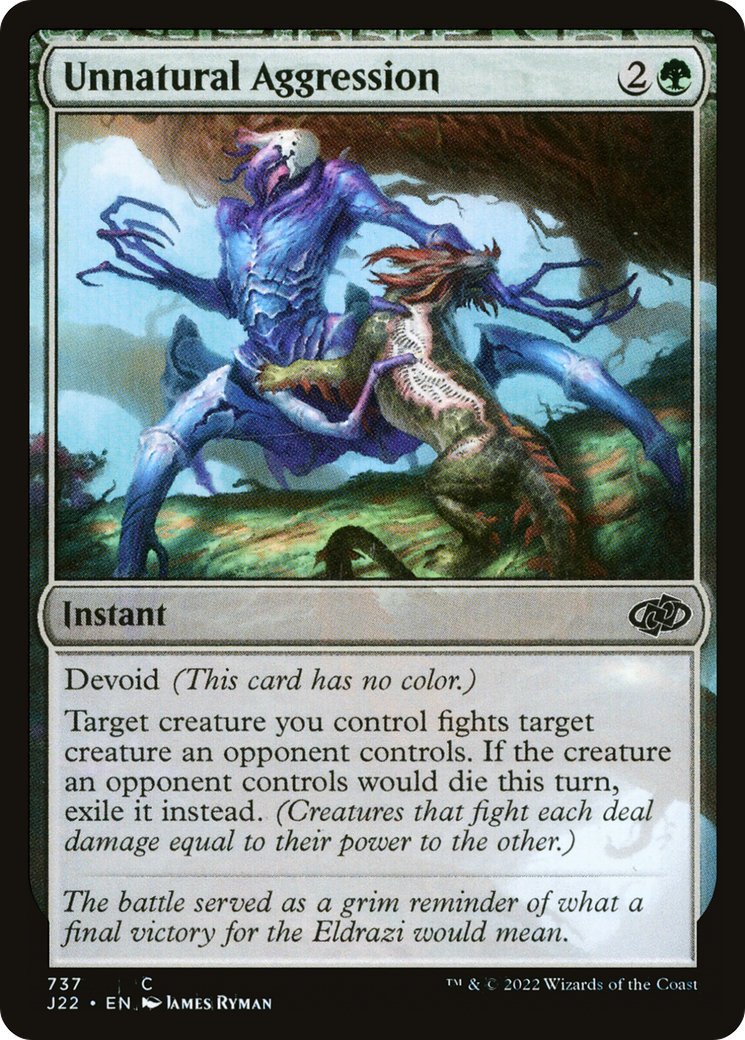 Unnatural Aggression (J22-737)