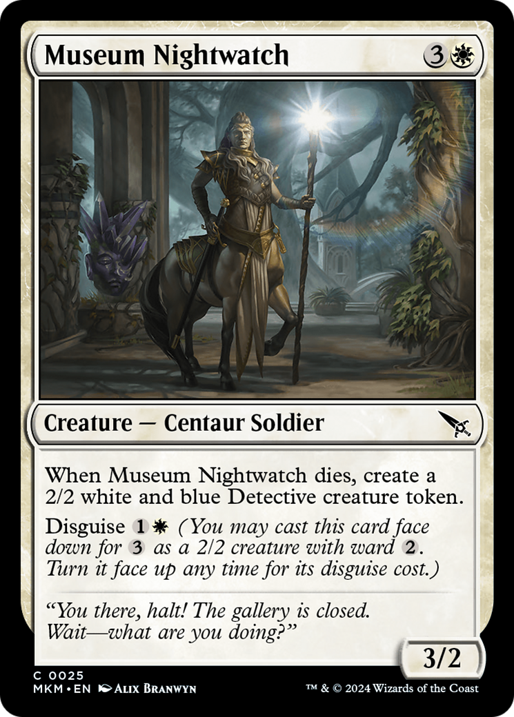 Museum Nightwatch (MKM-025) (Foil)