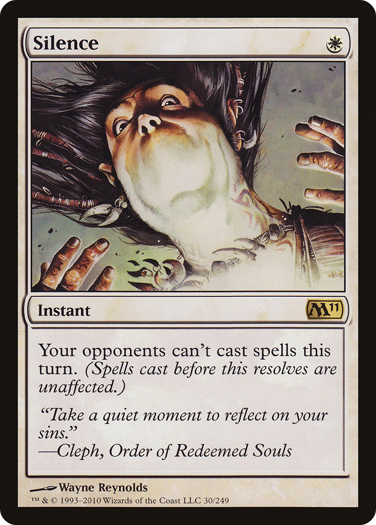 Silence (M11-030) (Foil)