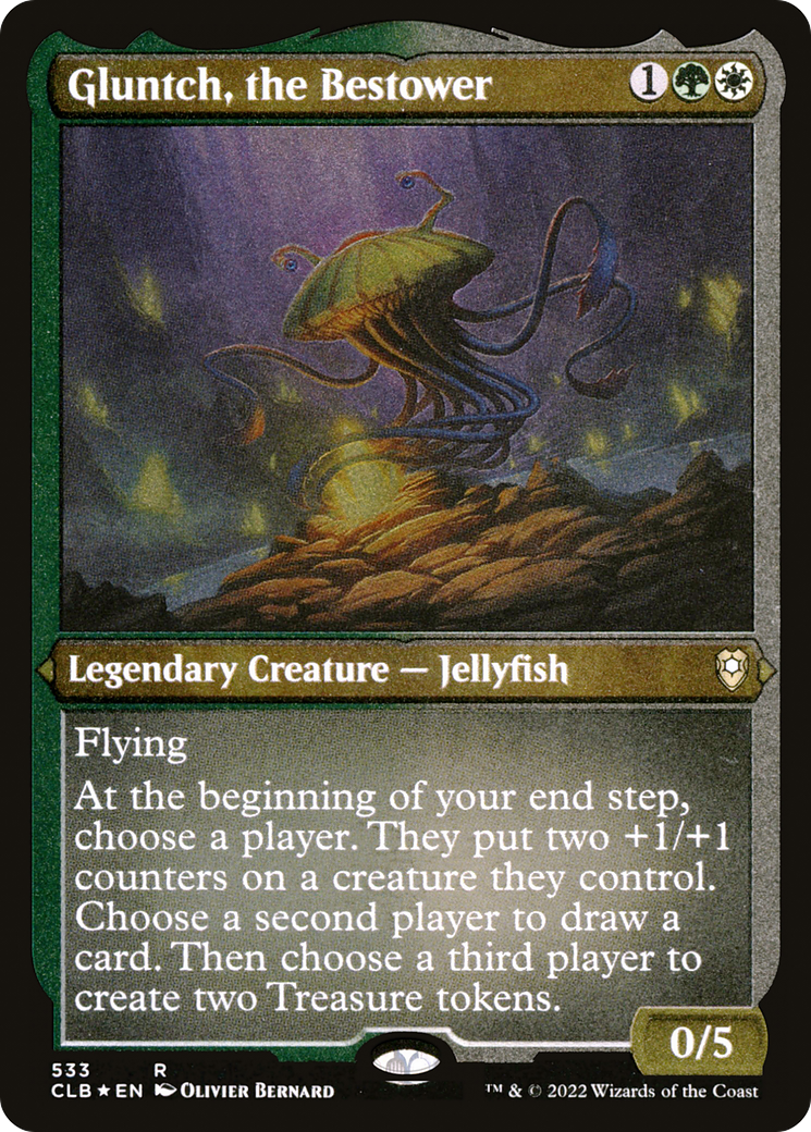 Gluntch, the Bestower (CLB-533) (Etched Foil)