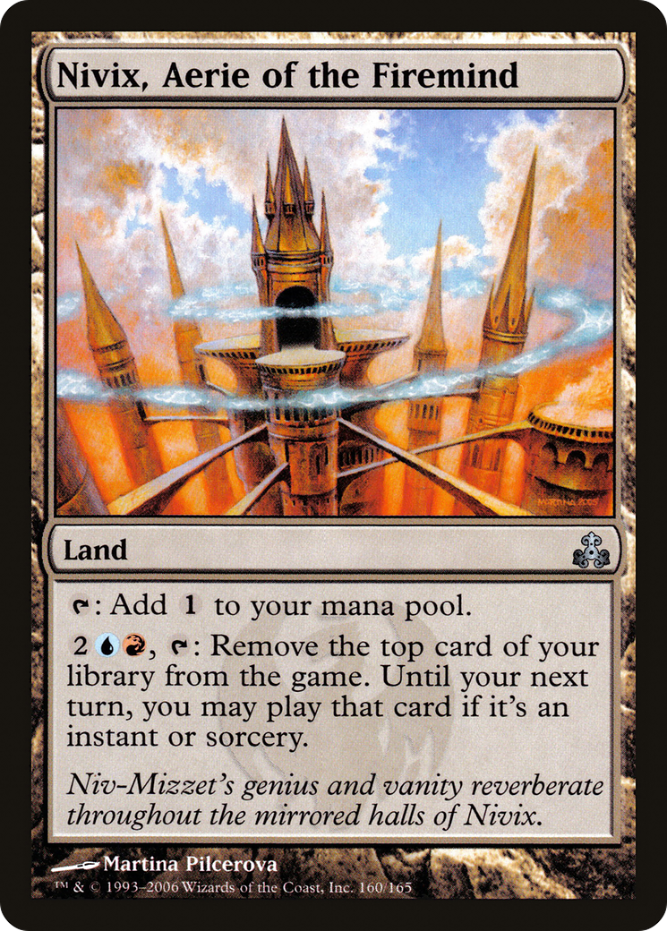 Nivix, Aerie of the Firemind (GPT-160) (Foil)