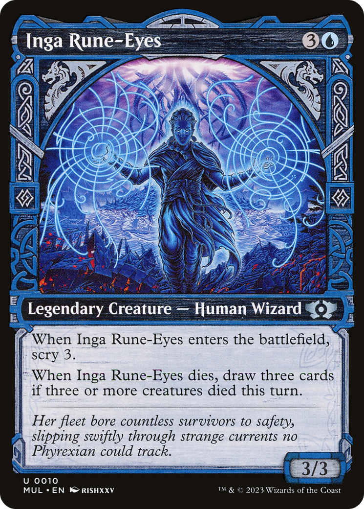 Inga Rune-Eyes (MUL-010) (Showcase) (Foil)