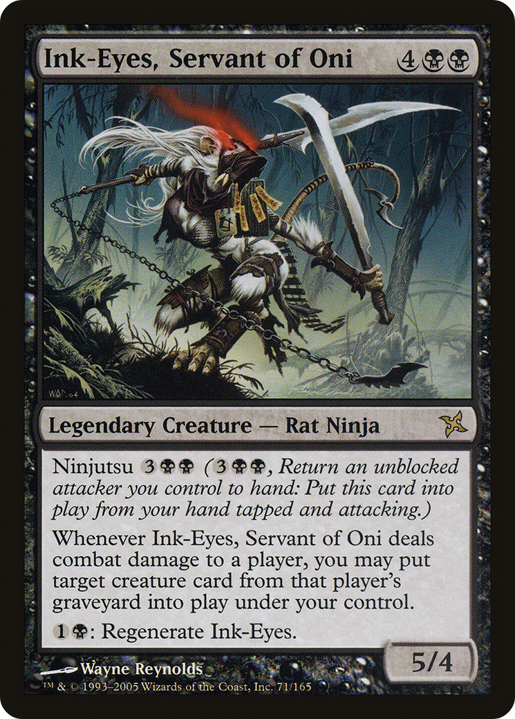 Ink-Eyes, Servant of Oni (BOK-071) (Foil)