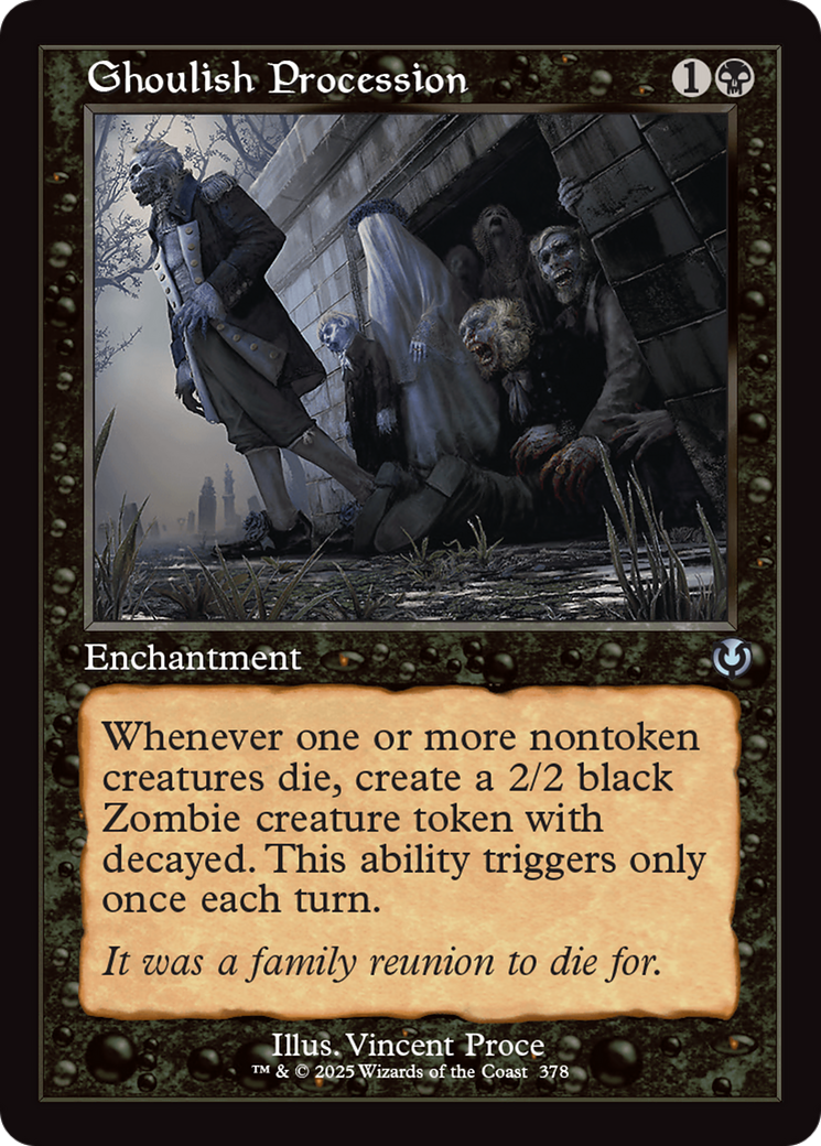 Ghoulish Procession (INR-378) (Foil)