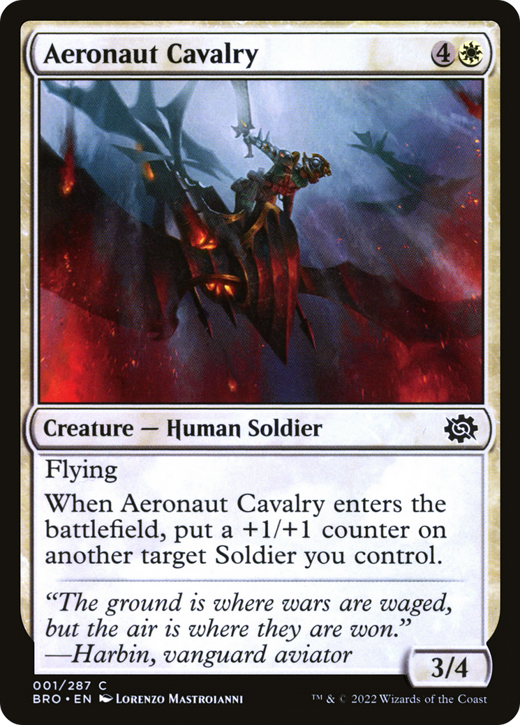 Aeronaut Cavalry (BRO-001) (Foil)