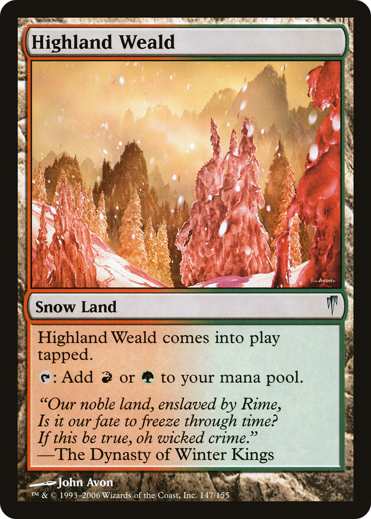 Highland Weald (CSP-147) (Foil)