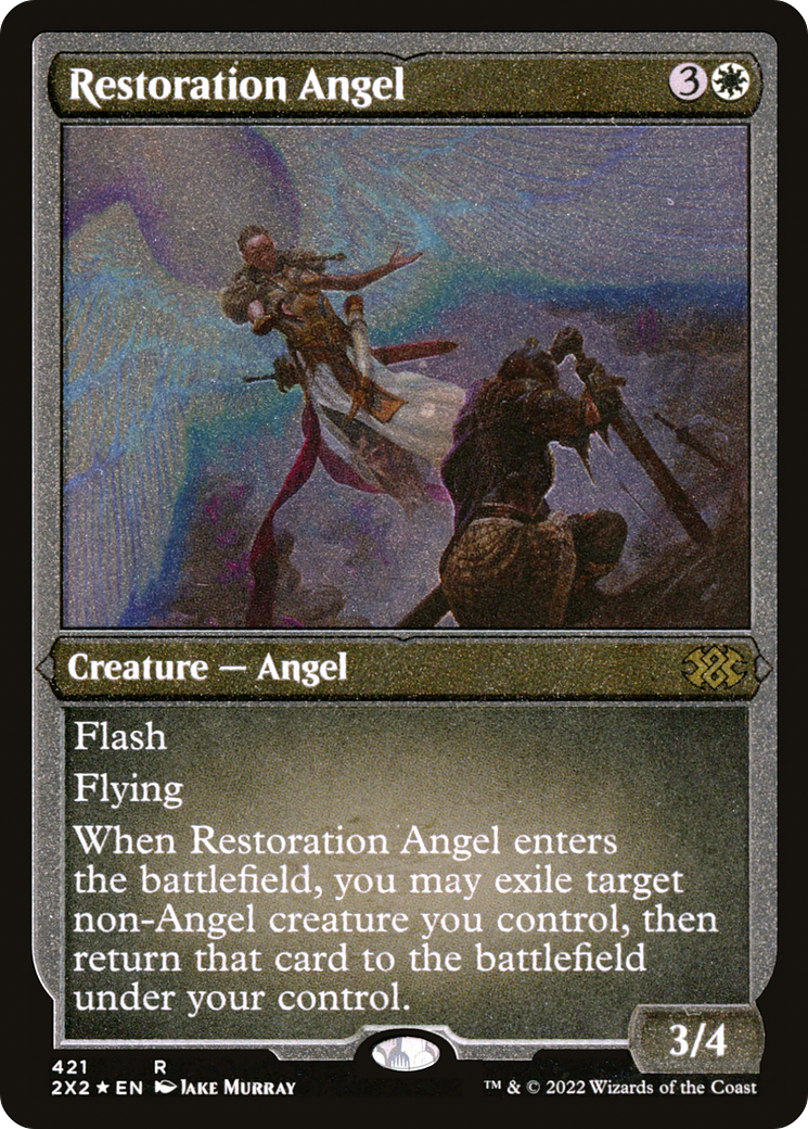 Restoration Angel (2X2-421) (Etched Foil)