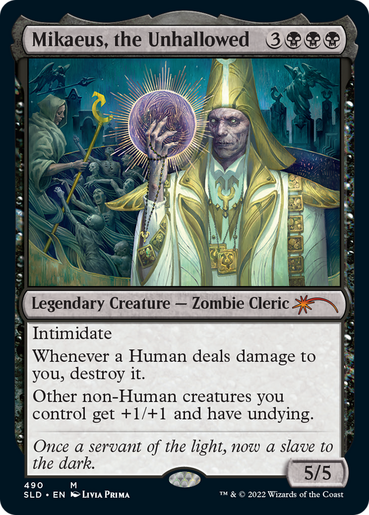 Mikaeus, the Unhallowed (SLD-490) (Foil)