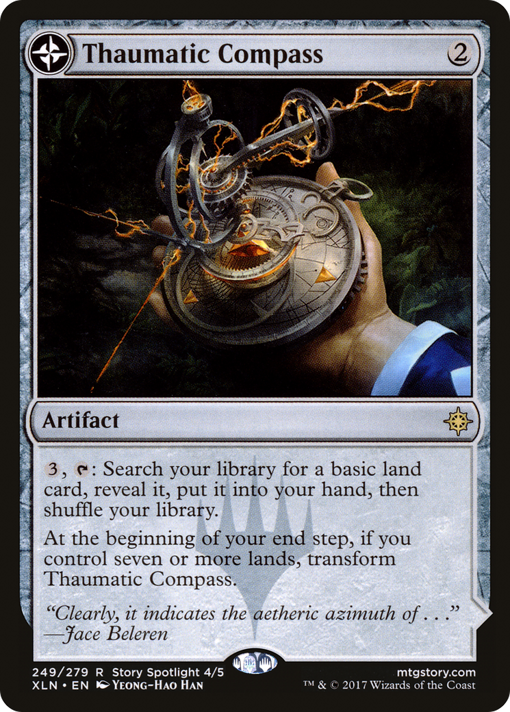 Thaumatic Compass // Spires of Orazca (XLN-249) (Foil)
