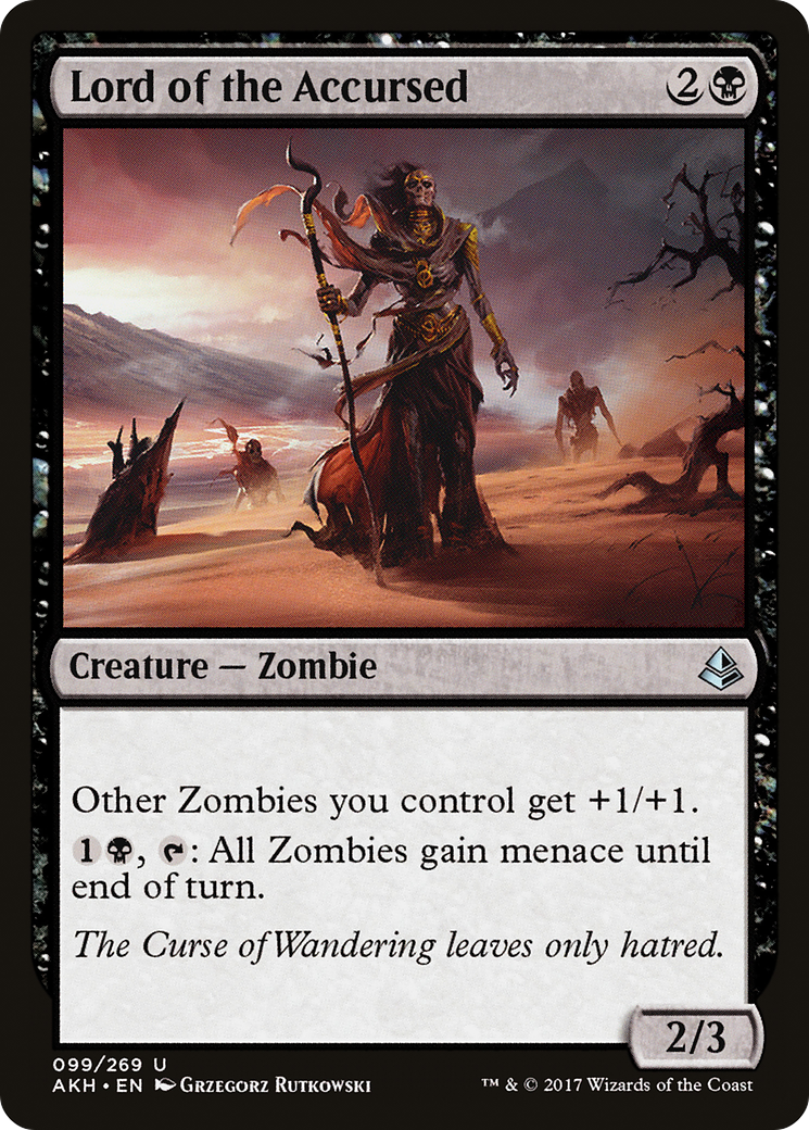 Lord of the Accursed (AKH-099) (Foil)