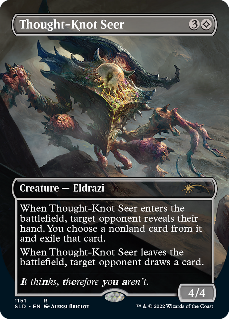 Thought-Knot Seer (SLD-1151) (Borderless) (Foil)