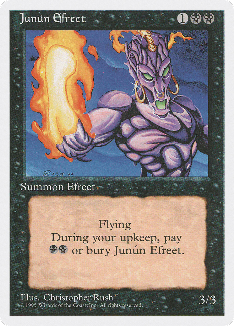 Junún Efreet (4ED-143)