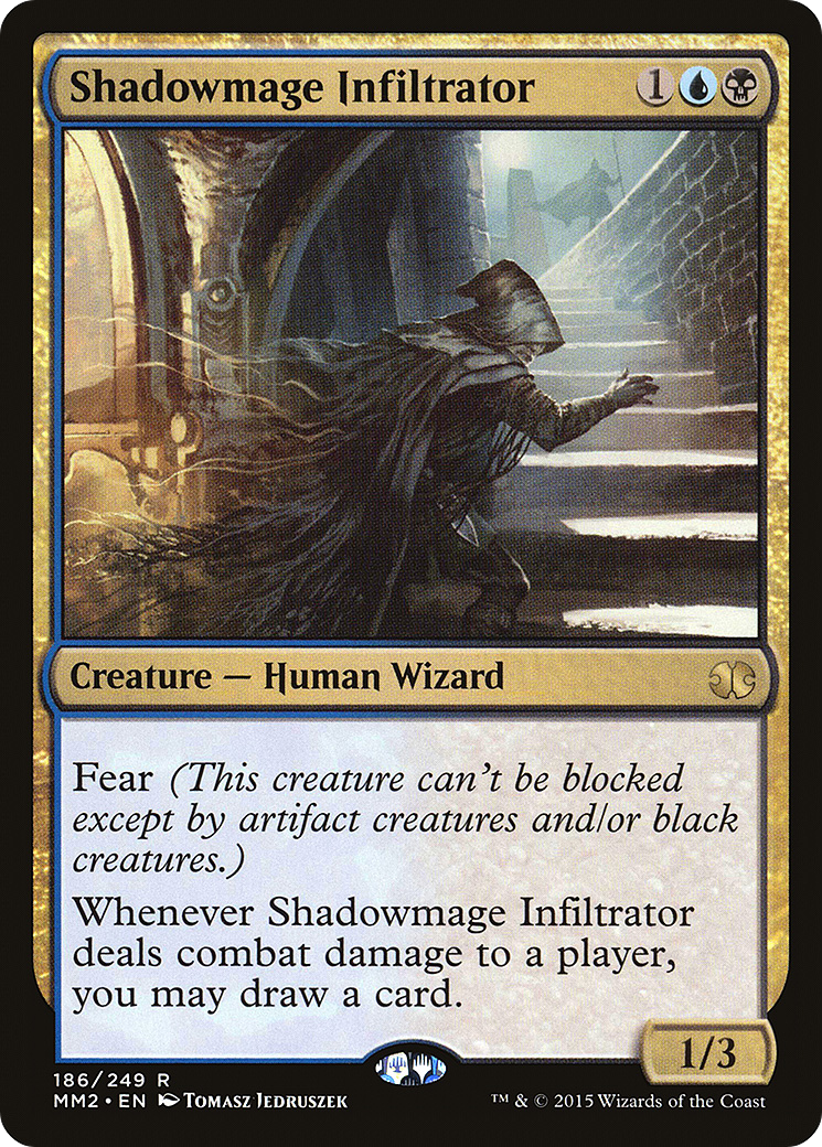 Shadowmage Infiltrator (MM2-186) (Foil)