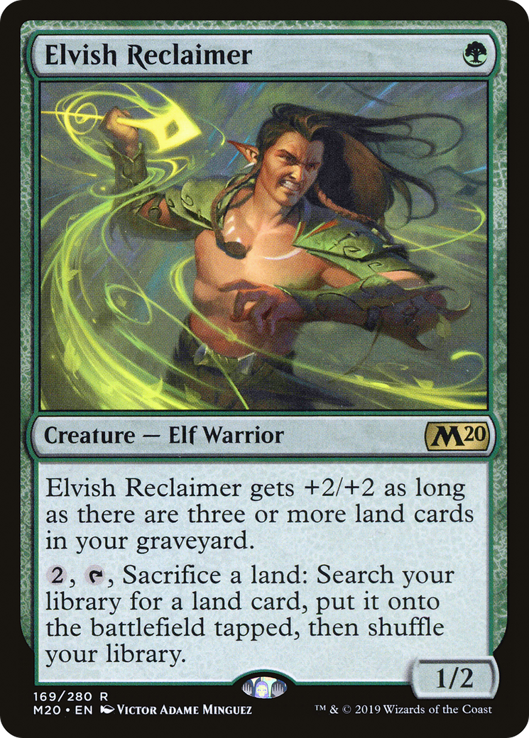 Elvish Reclaimer (M20-169) (Foil)