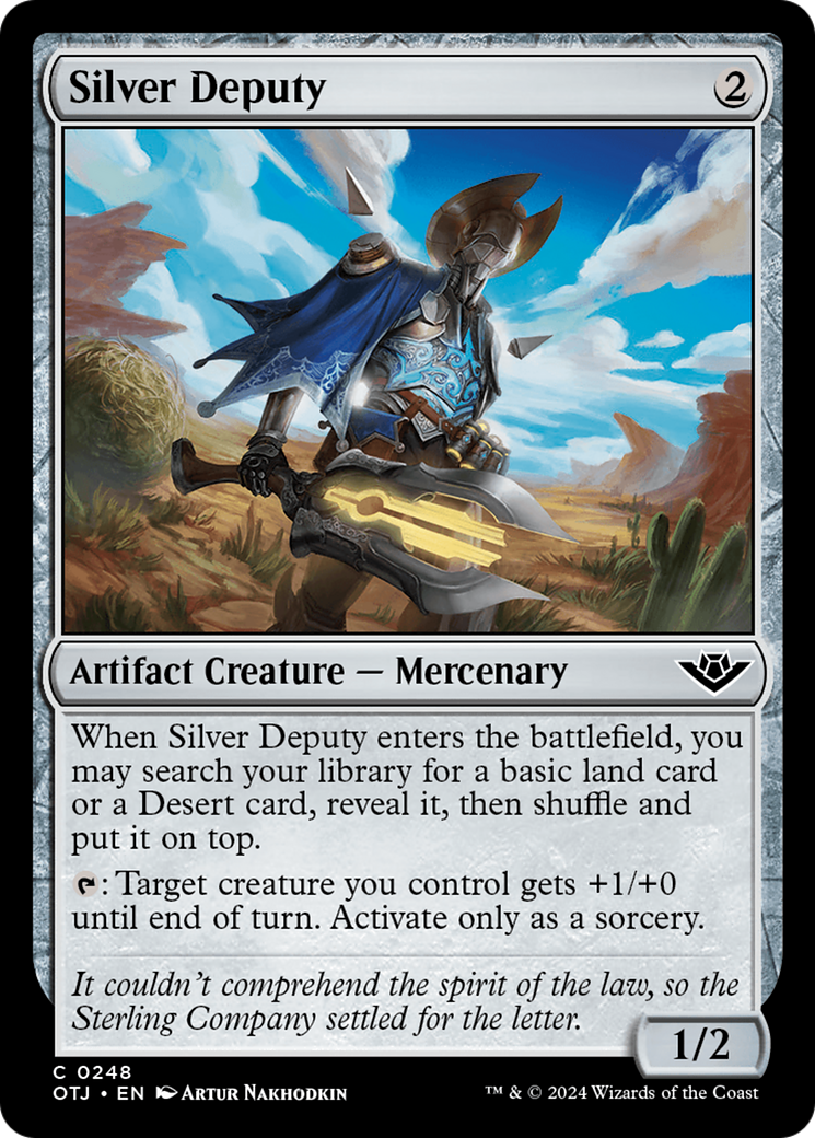 Silver Deputy (OTJ-248) (Foil)