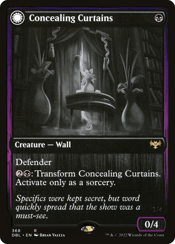 Concealing Curtains // Revealing Eye (DBL-368) (Foil)