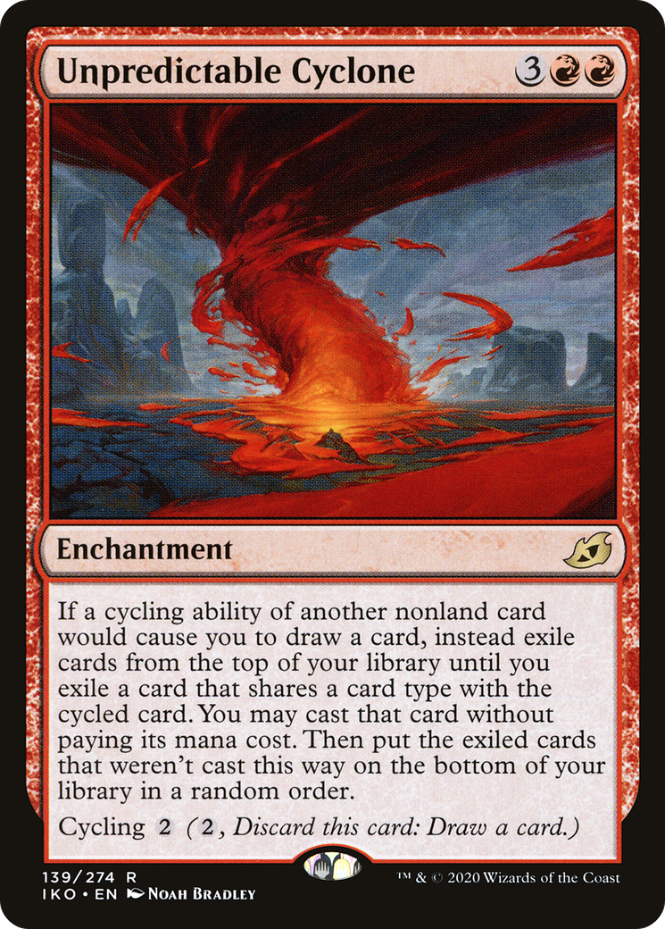 Unpredictable Cyclone (IKO-139) (Foil)
