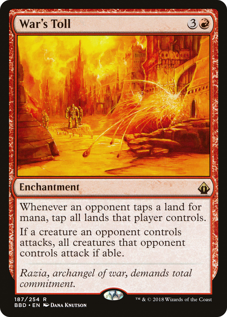 War's Toll (BBD-187)