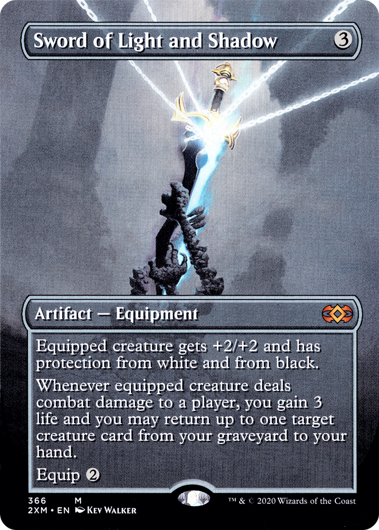 Sword of Light and Shadow (2XM-366) (Borderless) (Foil)