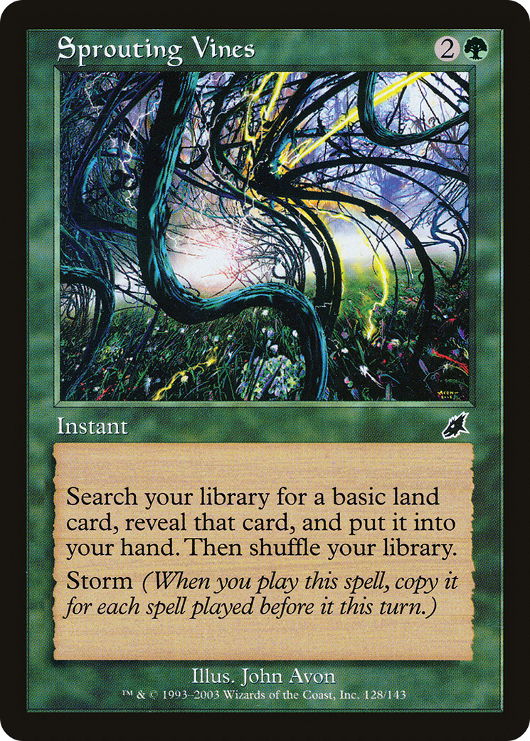 Sprouting Vines (SCG-128) (Foil)