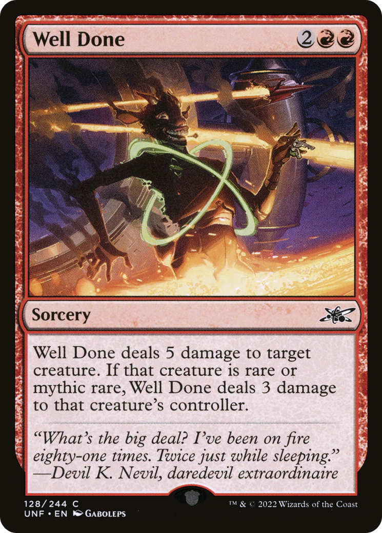 Well Done (UNF-128) (Foil)