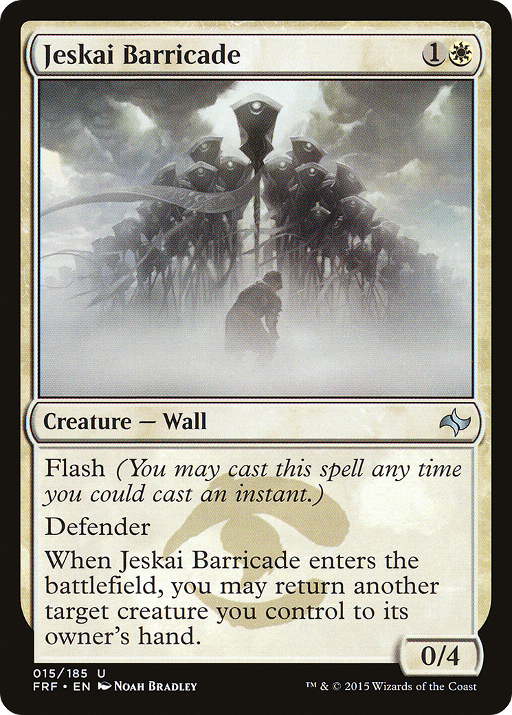 Jeskai Barricade (FRF-015) (Foil)