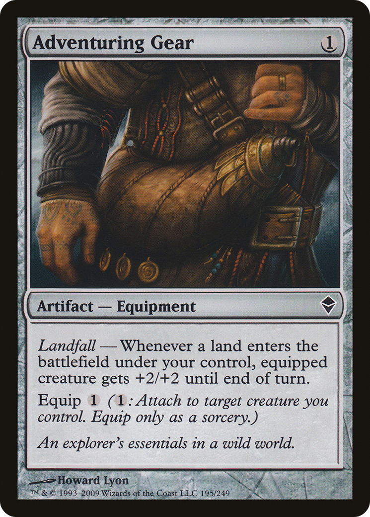 Adventuring Gear (ZEN-195) (Foil)