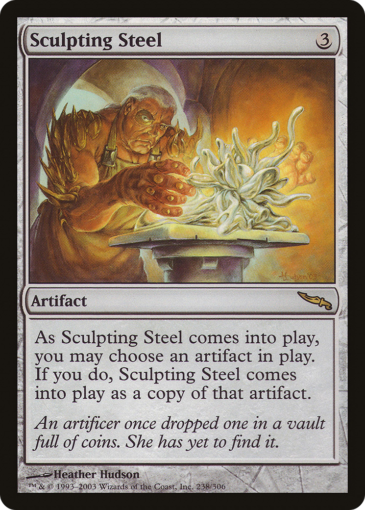 Sculpting Steel (MRD-238) (Foil)
