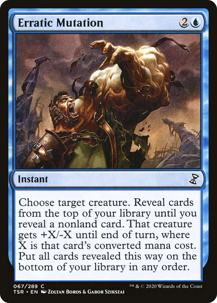 Erratic Mutation (TSR-067) (Foil)