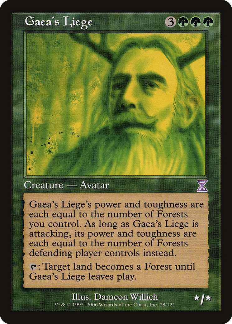 Gaea's Liege (TSB-078) (Foil)
