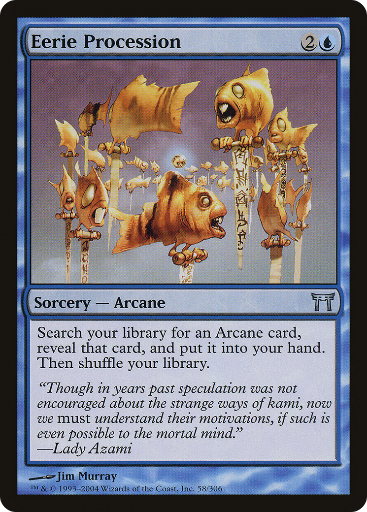 Eerie Procession (CHK-058) (Foil)