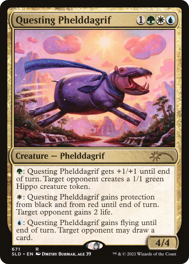 Questing Phelddagrif (SLD-671) (Foil)
