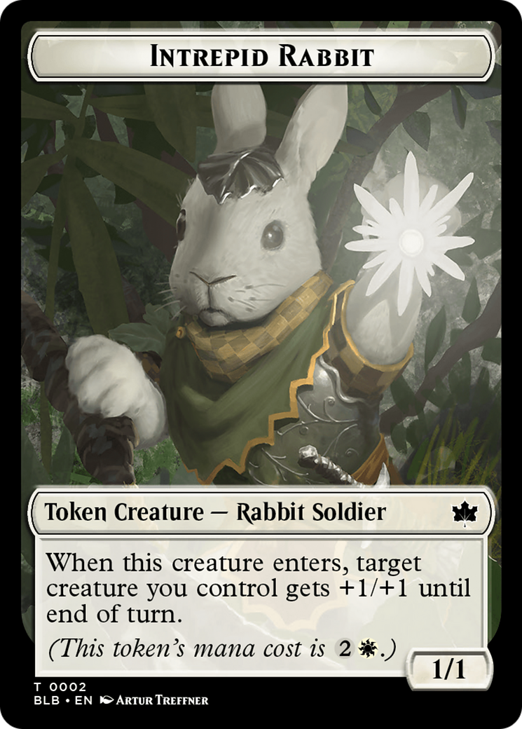 Intrepid Rabbit Token (BLB-002)