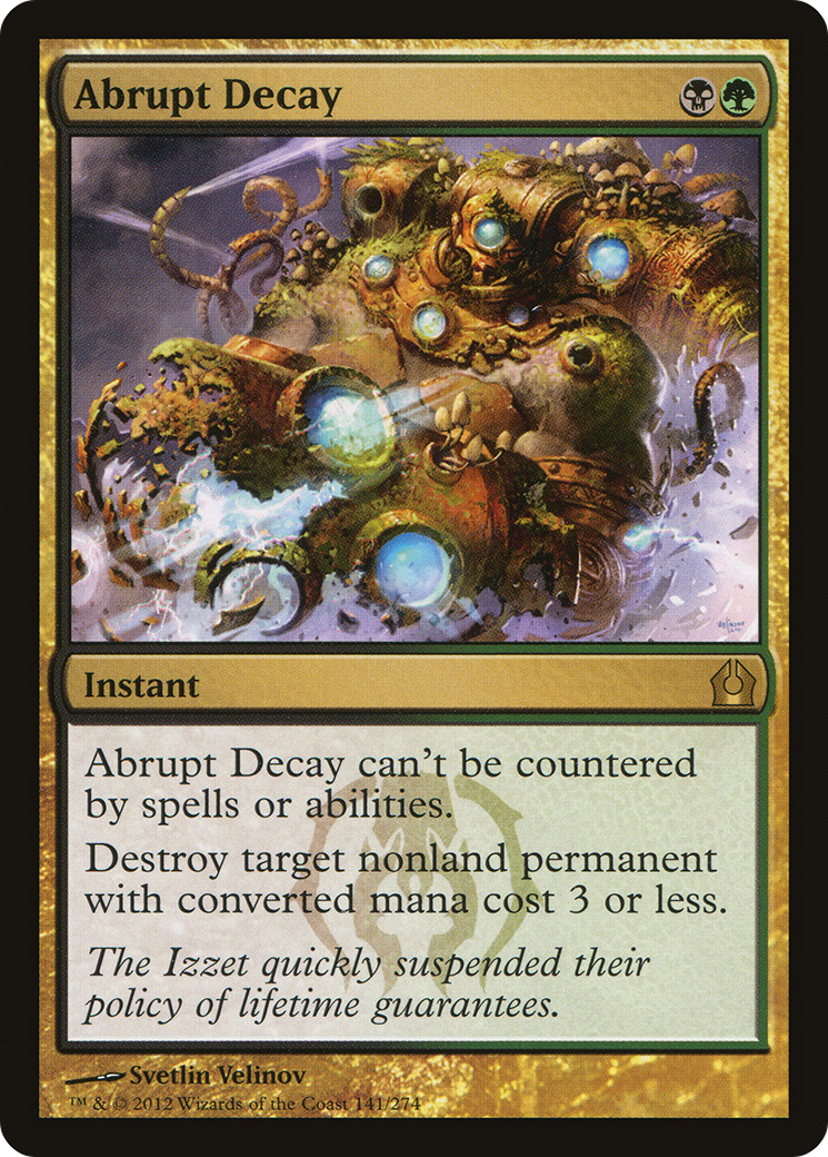 Abrupt Decay (RTR-141) (Foil)
