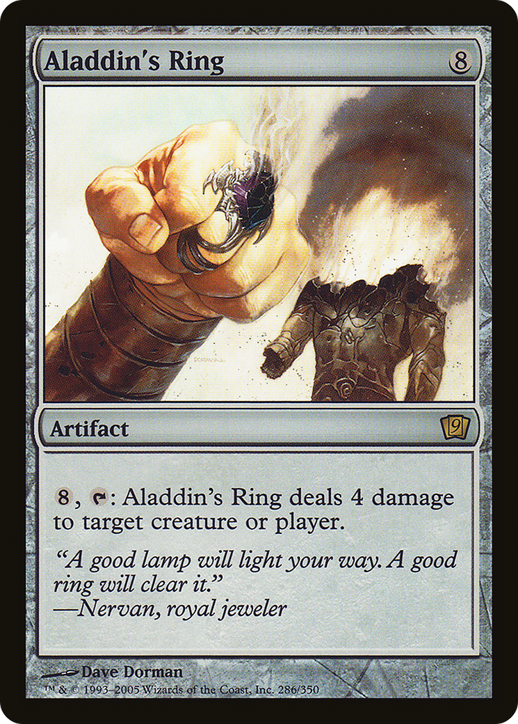 Aladdin's Ring (9ED-286★) (Foil)