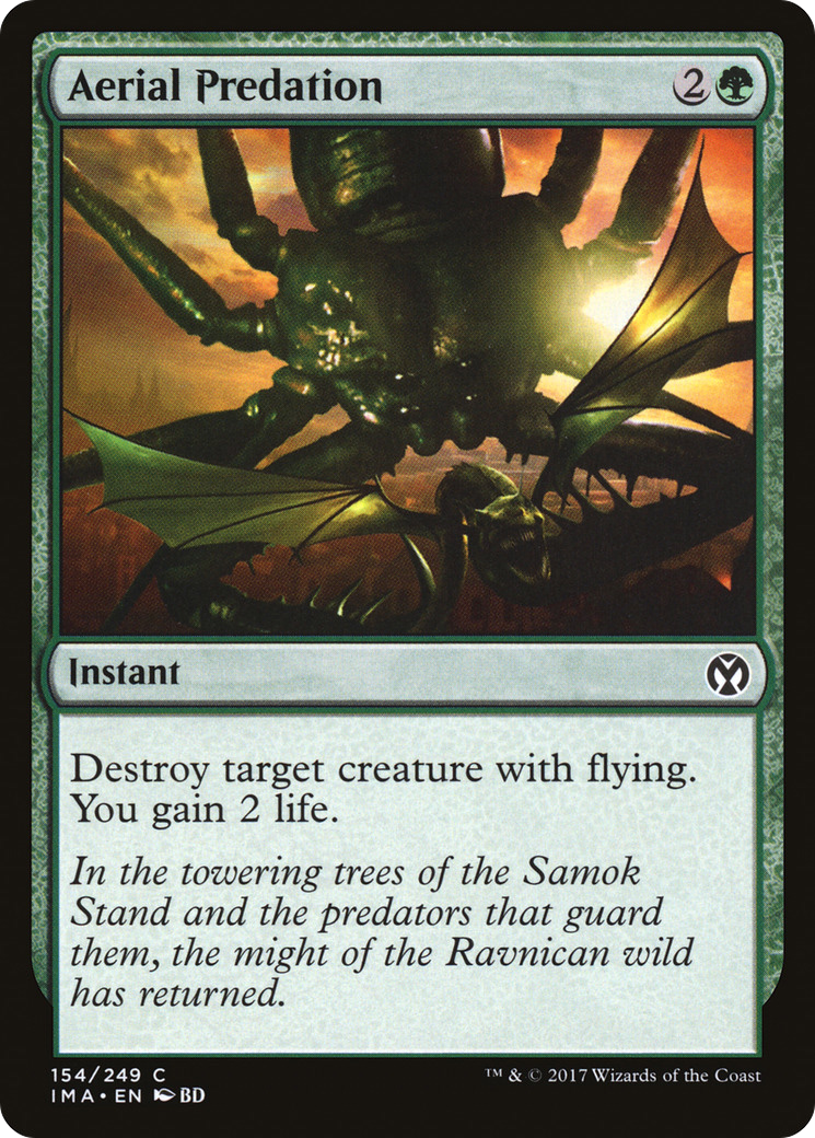 Aerial Predation (IMA-154)