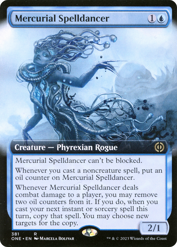 Mercurial Spelldancer (ONE-381) (Extended Art) (Foil)