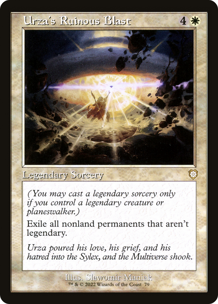 Urza's Ruinous Blast (BRC-079)