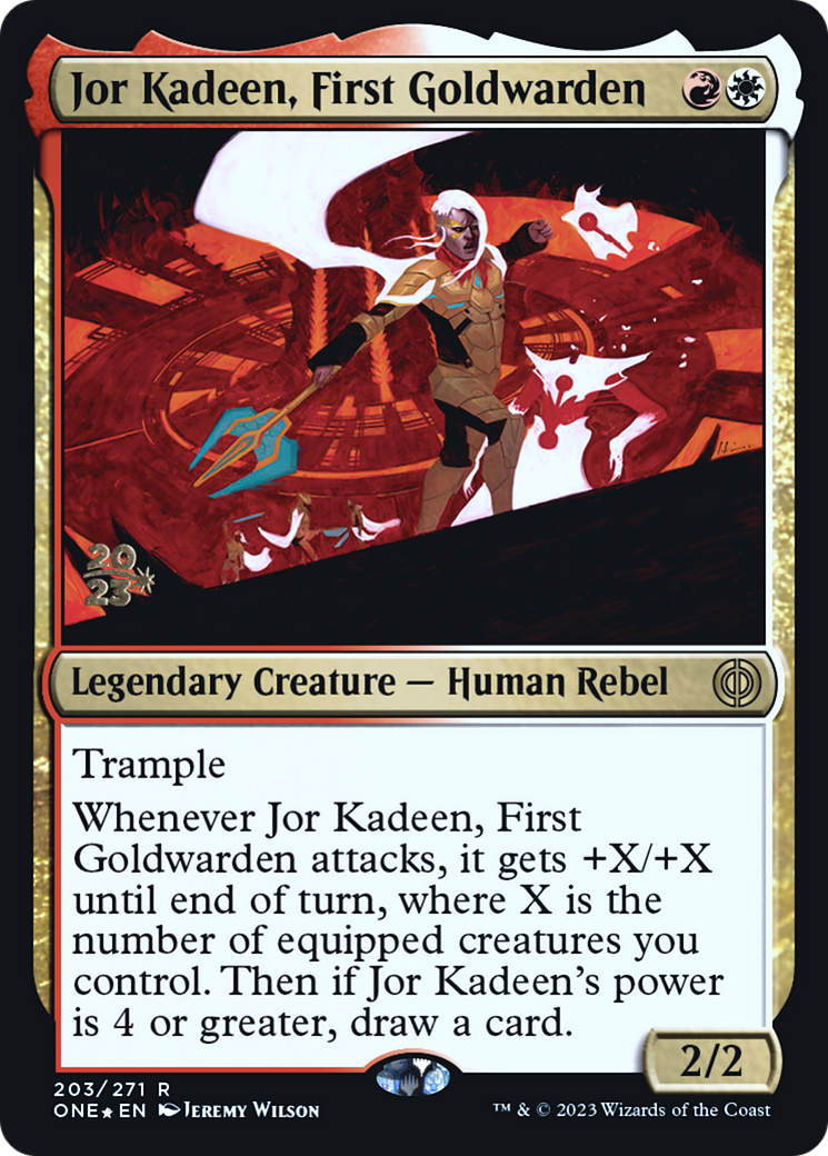 Jor Kadeen, First Goldwarden (PRE-203S) (Foil)