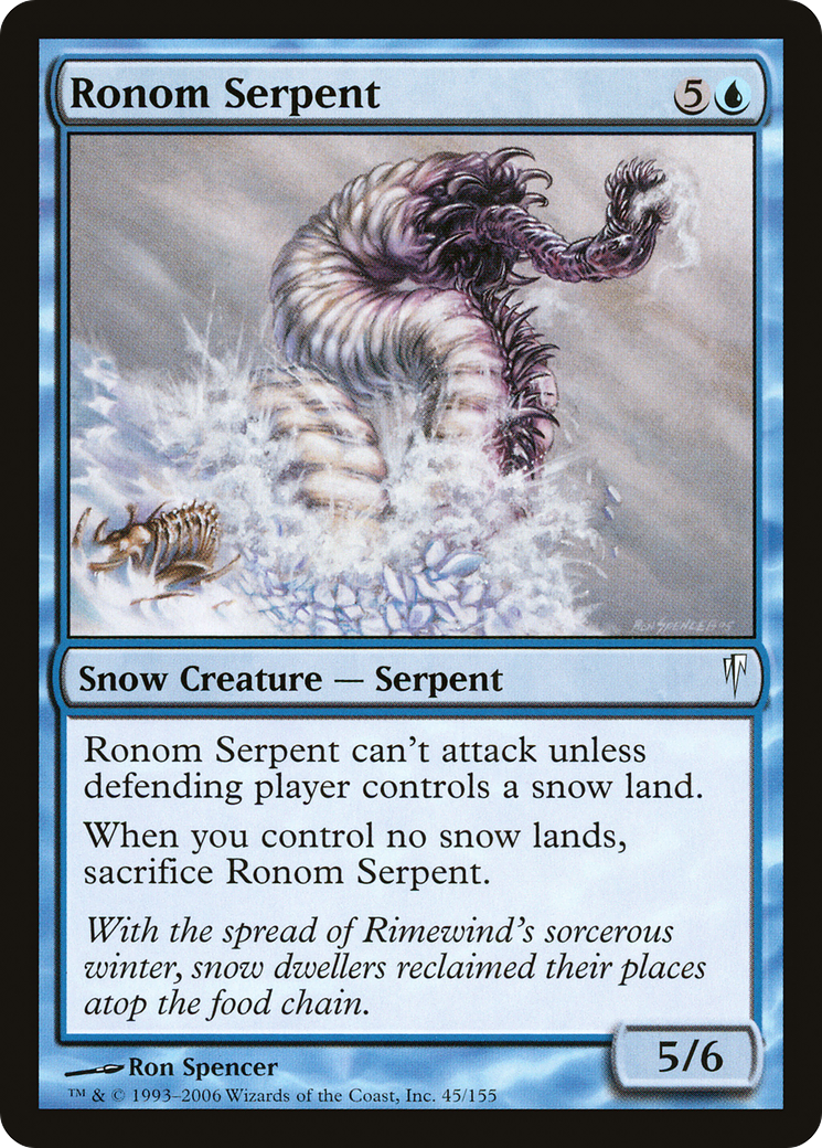 Ronom Serpent (CSP-045) (Foil)