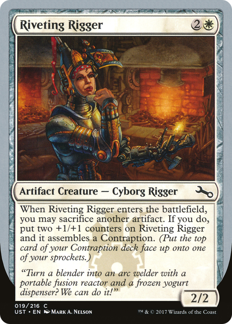 Riveting Rigger (UST-019) (Foil)