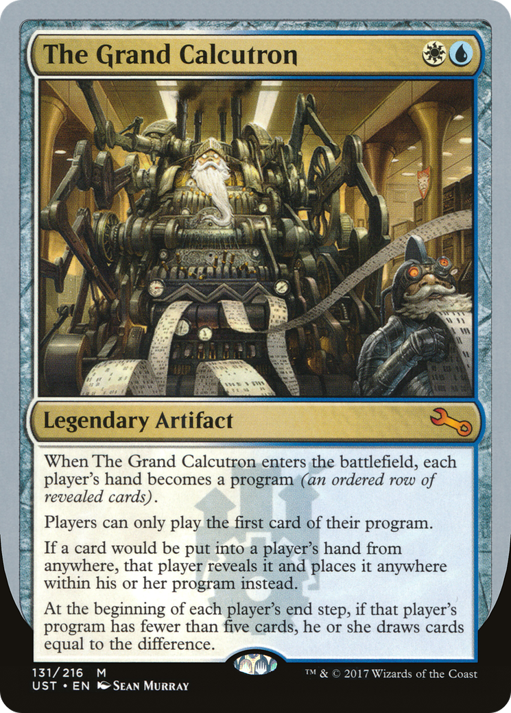 The Grand Calcutron (UST-131)