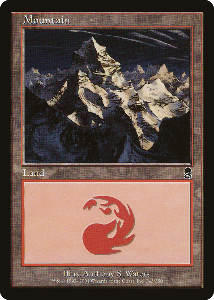 Mountain (ODY-343) (Foil)